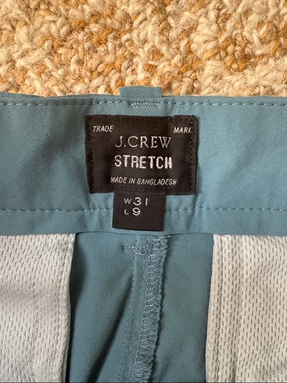 J. Crew Blue Stretch Men's Shorts